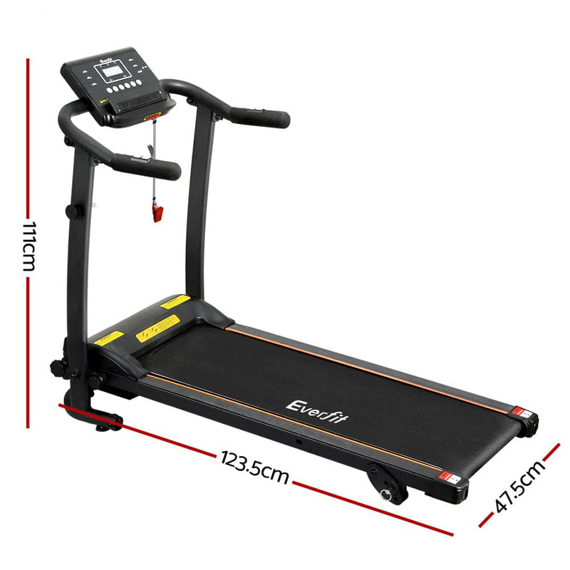 Efit Treadmill Electric Home Gym Fitness Exercise Machine Foldable 370mm - ONLINE ONLY