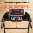 Efit Treadmill Electric Home Gym Fitness Exercise Machine Incline 400mm - ONLINE ONLY