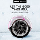 BULLET Electric Hoverboard Scooter 6.5 Inch Wheels, Colour LED Lighting, Carry Bag, Gen III Pink Cam  - ONLINE ONLY