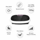 White Mini Vibration Platform - Magnet Therapy Vibrating Machine Exercise Plate - ONLINE ONLY