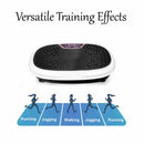 White Mini Vibration Platform - Magnet Therapy Vibrating Machine Exercise Plate - ONLINE ONLY