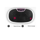 White Mini Vibration Platform - Magnet Therapy Vibrating Machine Exercise Plate - ONLINE ONLY