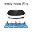 White Mini Vibration Platform - Magnet Therapy Vibrating Machine Exercise Plate - ONLINE ONLY