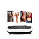 White Mini Vibration Platform - Magnet Therapy Vibrating Machine Exercise Plate - ONLINE ONLY