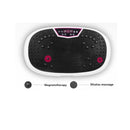 White Mini Vibration Platform - Magnet Therapy Vibrating Machine Exercise Plate - ONLINE ONLY