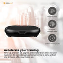 Black Mini Vibration Platform - Magnet Therapy Vibrating Machine Exercise Plate - ONLINE ONLY