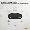 Black Mini Vibration Platform - Magnet Therapy Vibrating Machine Exercise Plate - ONLINE ONLY