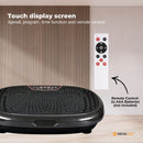Black Mini Vibration Platform - Magnet Therapy Vibrating Machine Exercise Plate - ONLINE ONLY