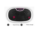 Black Mini Vibration Platform - Magnet Therapy Vibrating Machine Exercise Plate - ONLINE ONLY
