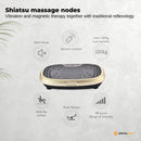 Gold Mini Vibration Platform Magnet Therapy Vibrating Machine Exercise Plate - ONLINE ONLY