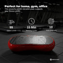 Social Hike Red Vibration Machine Platform - Exercise Plate Whole Body Workout - ONLINE ONLY