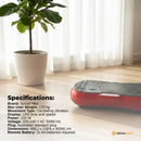 Social Hike Red Vibration Machine Platform - Exercise Plate Whole Body Workout - ONLINE ONLY