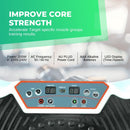 Social Hike Red Vibration Machine Platform - Exercise Plate Whole Body Workout - ONLINE ONLY