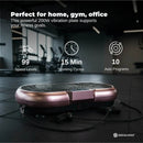 Social Hike Rose Gold Vibration Machine Platform - Exercise Plate Whole Body Workout - ONLINE ONLY