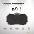 Social Hike Rose Gold Vibration Machine Platform - Exercise Plate Whole Body Workout - ONLINE ONLY