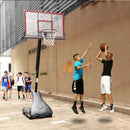 Kahuna Portable Basketball Hoop Ring Stand 56 Inch Height Adjustable 2.3m-3.05m Polycarbonate Backboard - ONLINE ONLY