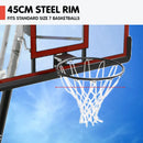 Kahuna Portable Basketball Hoop Ring Stand 56 Inch Height Adjustable 2.3m-3.05m Polycarbonate Backboard - ONLINE ONLY