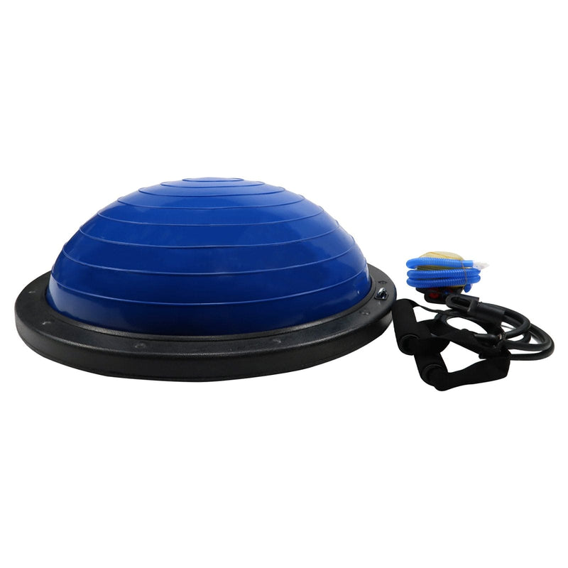 Powertrain Fitness Yoga Ball Home Gym Workout Balance Trainer Blue - ONLINE ONLY