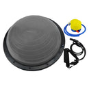 Powertrain 58cm Half Yoga Ball Balance Trainer Anti-Slip Stability Dome (Grey) - ONLINE ONLY