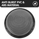 Powertrain 58cm Half Yoga Ball Balance Trainer Anti-Slip Stability Dome (Grey) - ONLINE ONLY