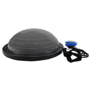 Powertrain 58cm Half Yoga Ball Balance Trainer Anti-Slip Stability Dome (Grey) - ONLINE ONLY