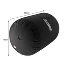 Powertrain Inflatable Air Barrel Gymnastics Roller 120cm x 75cm - Black PVC Tumbling Mat for Flips & Balance - ONLINE ONLY