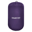 Powertrain Inflatable Air Barrel Gymnastics Roller 120cm x 75cm - Purple PVC Tumbling Mat for Flips & Balance - ONLINE ONLY