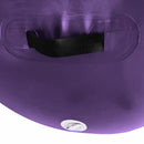 Powertrain Inflatable Air Barrel Gymnastics Roller 120cm x 75cm - Purple PVC Tumbling Mat for Flips & Balance - ONLINE ONLY