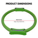 Powertrain Pilates Ring Band Yoga Home Workout Exercise Band Green - ONLINE ONLY