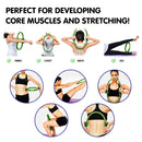 Powertrain Pilates Ring Band Yoga Home Workout Exercise Band Green - ONLINE ONLY