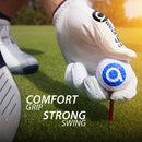 Awezingly Premium Quality Cabretta Leather Golf Glove for Men - White (S) - ONLINE ONLY