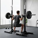 Squat Rack Stand Pair Bench Press Weight Lifting Barbell (Online Only)