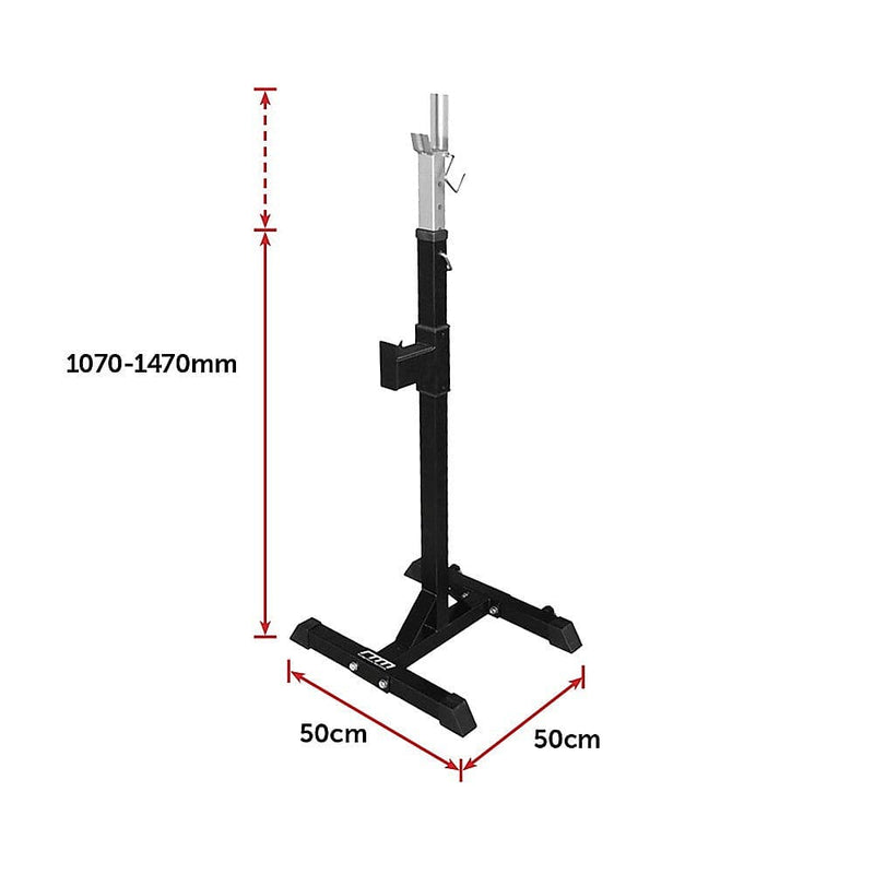 Squat Rack Stand Pair Bench Press Weight Lifting Barbell (Online Only)