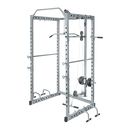 Power Rack Squat Cage Stands w Lat Pulldown Home Gym - ONLINE ONLY