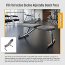 FID Flat Incline Decline Adjustable Bench Press [ONLINE ONLY]