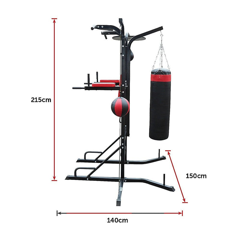 Power Boxing Station Stand Gym Speed Ball Punching Bag [ONLINE ONLY]