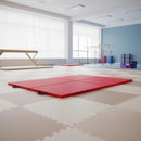 Folding Red Exercise Mat – Gymnastics, Martial Arts, Yoga, Karate & Judo Training - ONLINE ONLY
