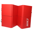 Folding Red Exercise Mat – Gymnastics, Martial Arts, Yoga, Karate & Judo Training - ONLINE ONLY