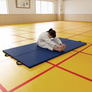 Folding Blue Exercise Mat – Gymnastics, Martial Arts, Yoga, Karate & Judo Training - ONLINE ONLY