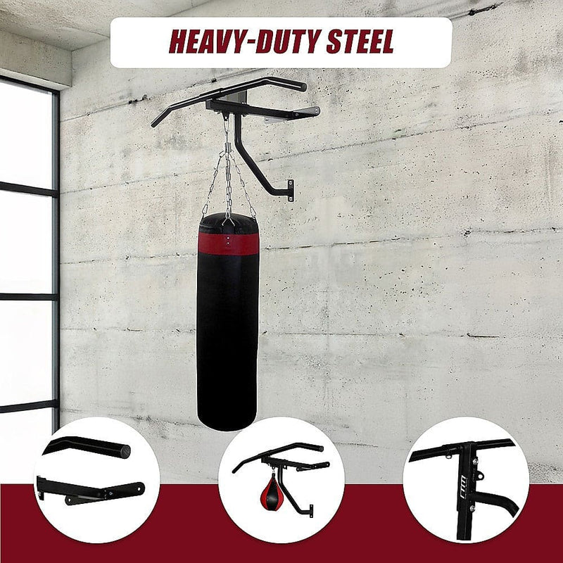 Wall Chin Up Pull Up Bar Punching Bag SpeedBall Station [ONLINE ONLY]