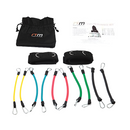 13PC Resistance Bands Set – Fitness Exercise Tubes with Handles & Leg Bands - ONLINE ONLY