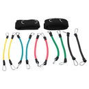 13PC Resistance Bands Set – Fitness Exercise Tubes with Handles & Leg Bands - ONLINE ONLY
