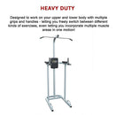 AB Power Tower Dip Chin Push Up Home Gym MultiStation - ONLINE ONLY