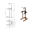 AB Power Tower Dip Chin Push Up Home Gym MultiStation - ONLINE ONLY
