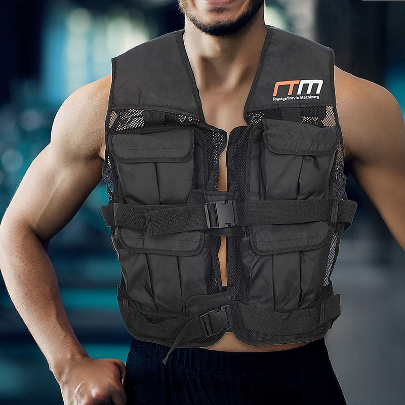 20LBS Weighted Weight Gym Exercise Training Sport Vest [ONLINE ONLY]