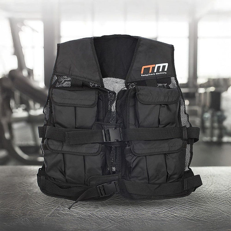 20LBS Weighted Weight Gym Exercise Training Sport Vest [ONLINE ONLY]