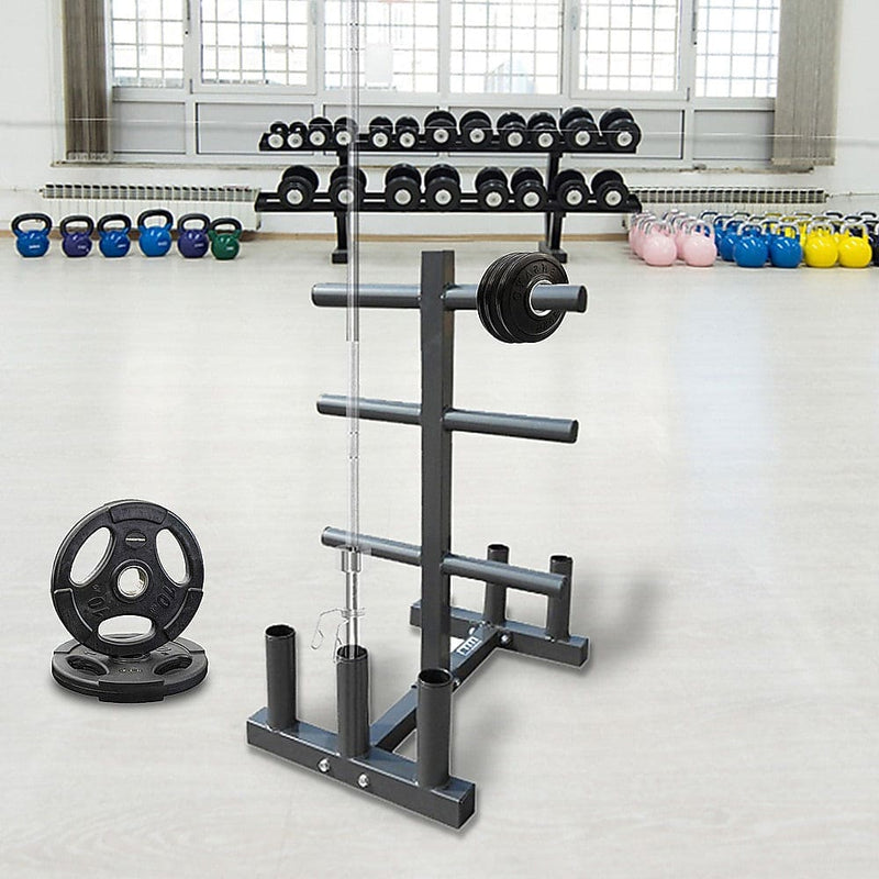 Olympic Weight & Tree Bar Rack [ONLINE ONLY]