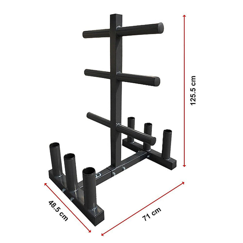 Olympic Weight & Tree Bar Rack [ONLINE ONLY]