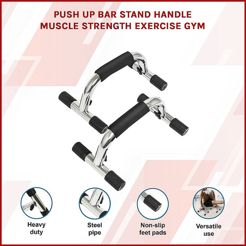 Push Up Bar Stand Handle Muscle Strength Exercise Gym [ONLINE ONLY]