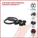Gymnastic Rings – Adjustable Exercise Training Rings for Home & CrossFit Workouts - ONLINE ONLY